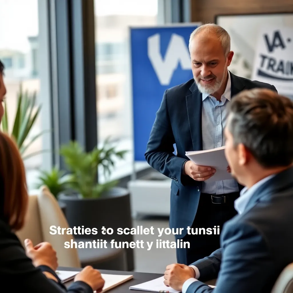 Türkiye'de iş büyütme sürecinde finansal danışmanlık hizmeti alan bir işletme sahibi