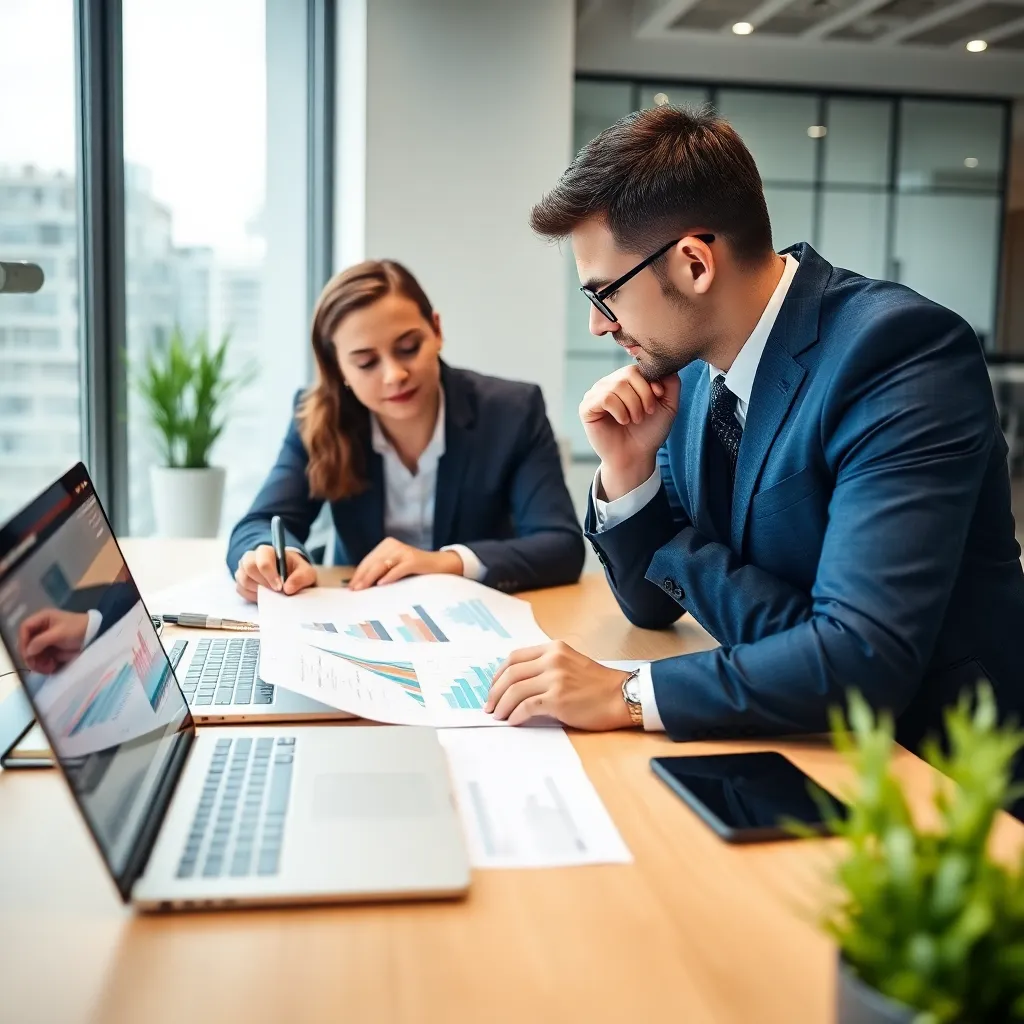 Finansal analiz uzmanlarımız işletme verilerini değerlendiriyor