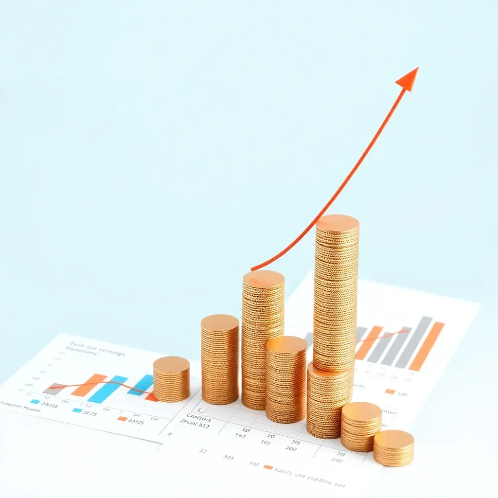 İşletme büyüme stratejileri ve finansal planlama grafikleri